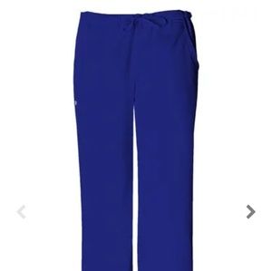 Cherokee Luxe galaxy blue scrub pants